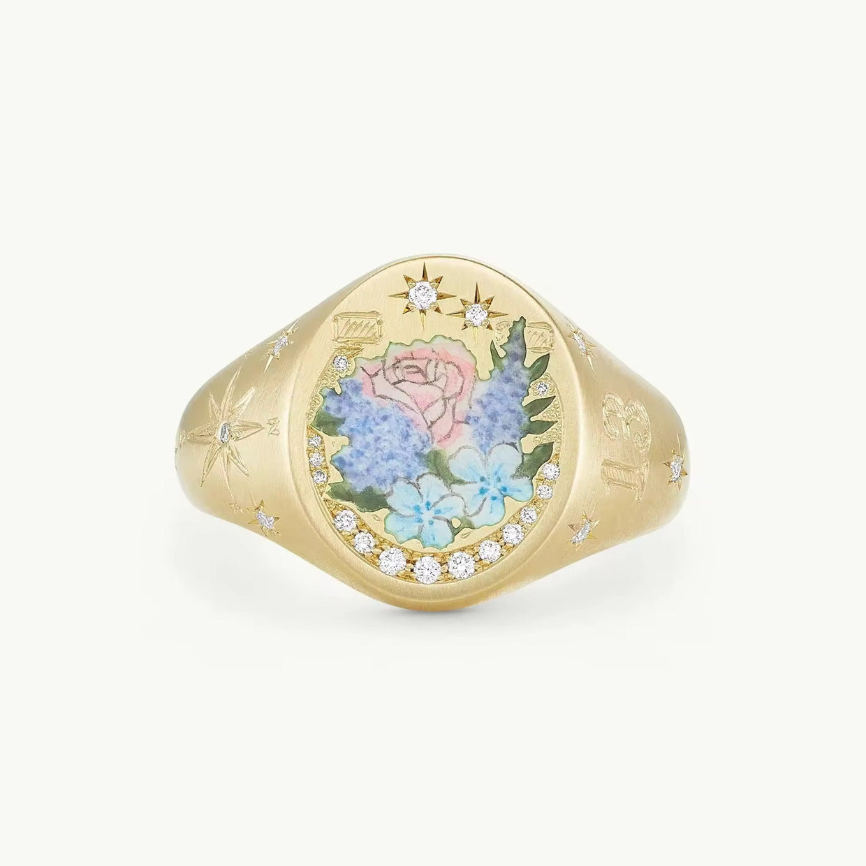 Vintage Chunky Ring| 18K gold plated| Hypoallergenic | Anti Tarnish| Adjustable