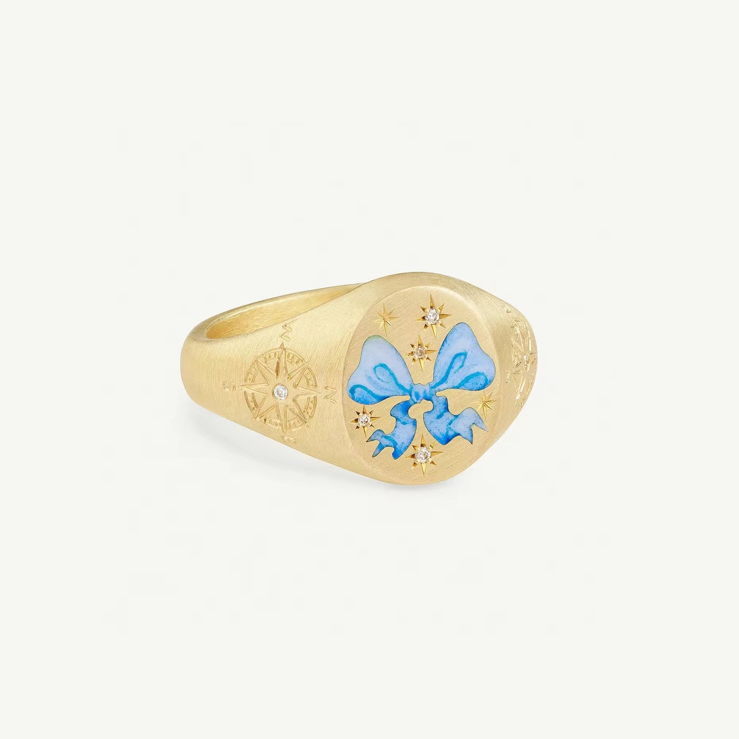 Vintage Chunky Ring| 18K gold plated| Hypoallergenic | Anti Tarnish| Adjustable