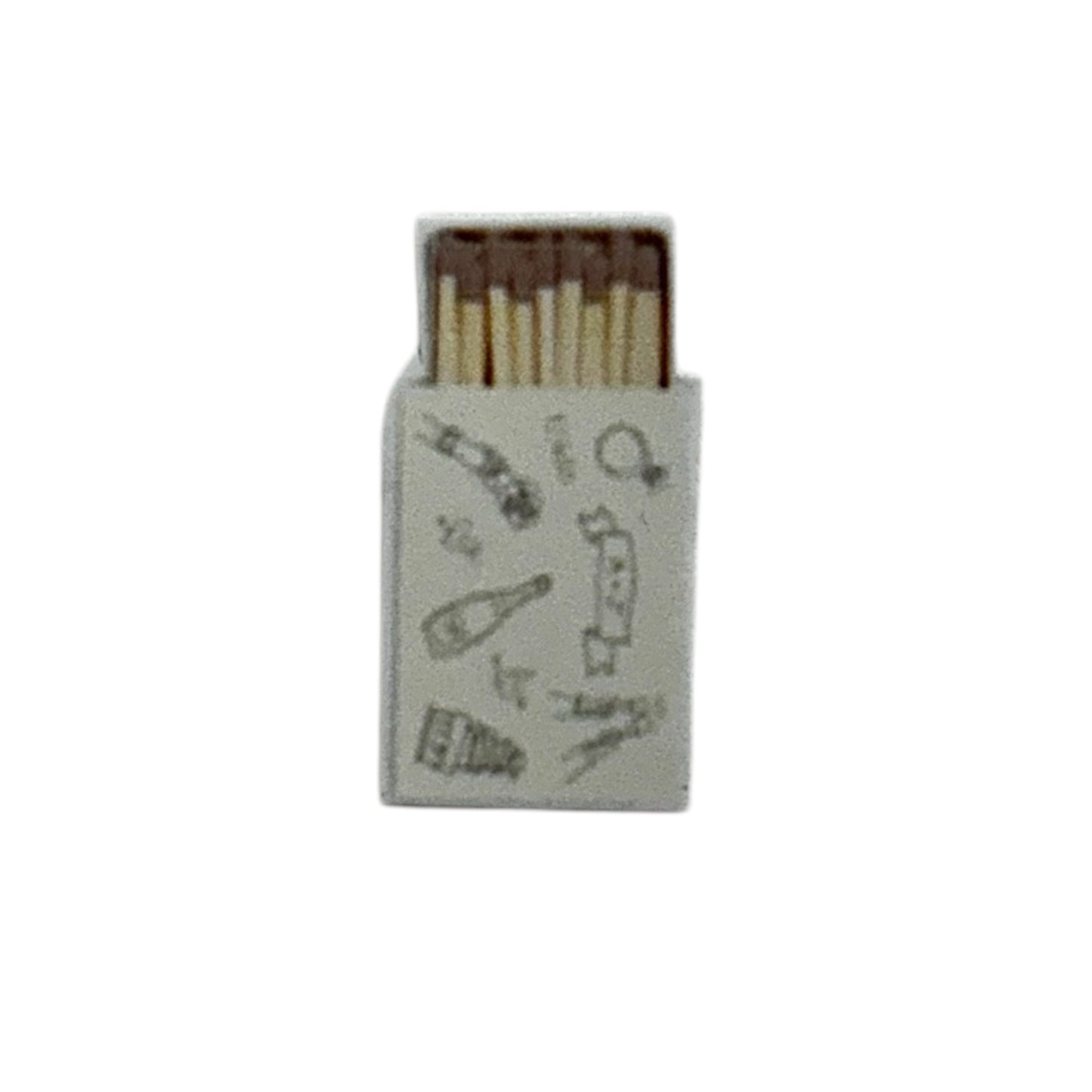 Resin charms: Matches
