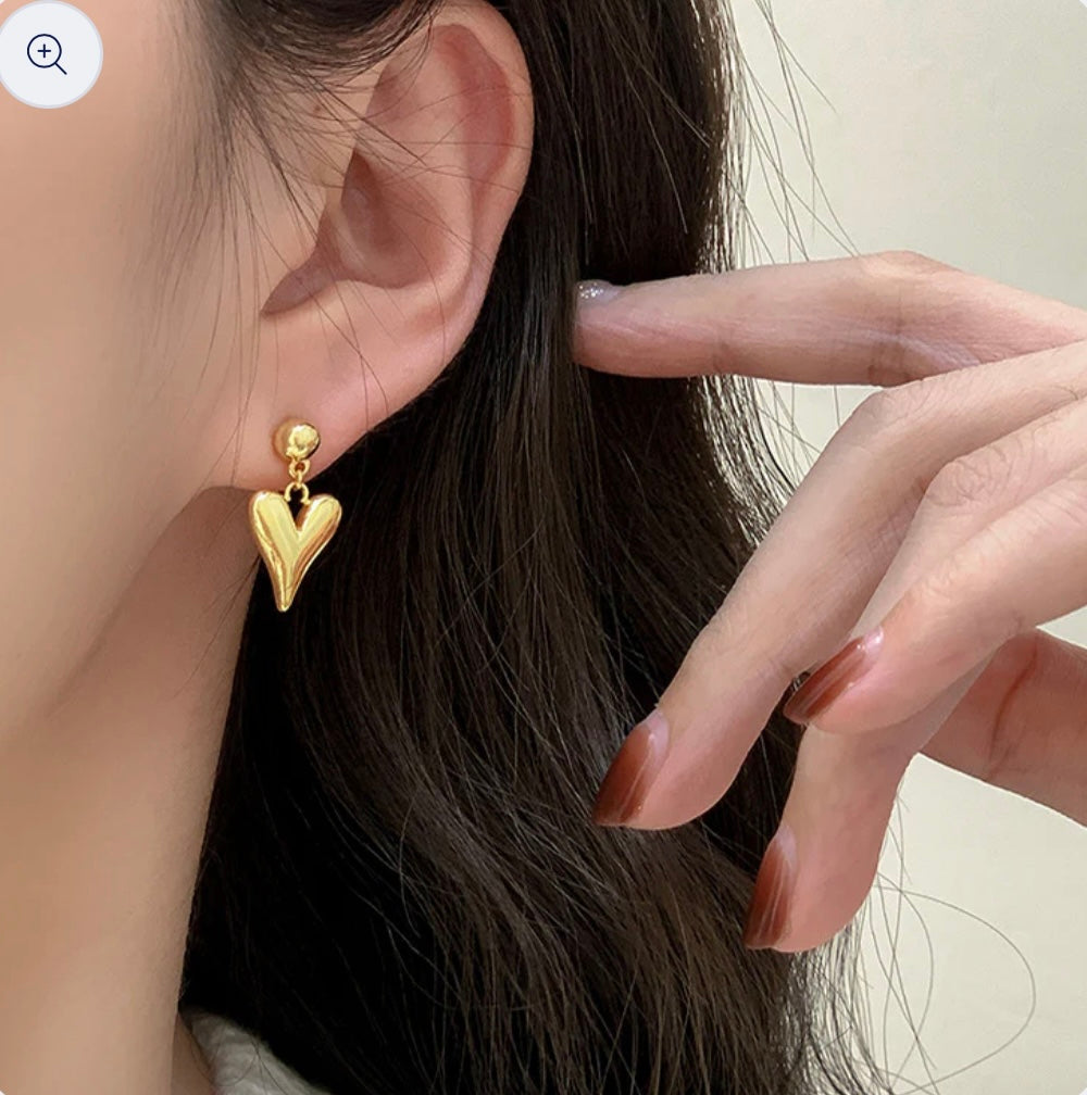 Sweet Heart Coquette style Earring