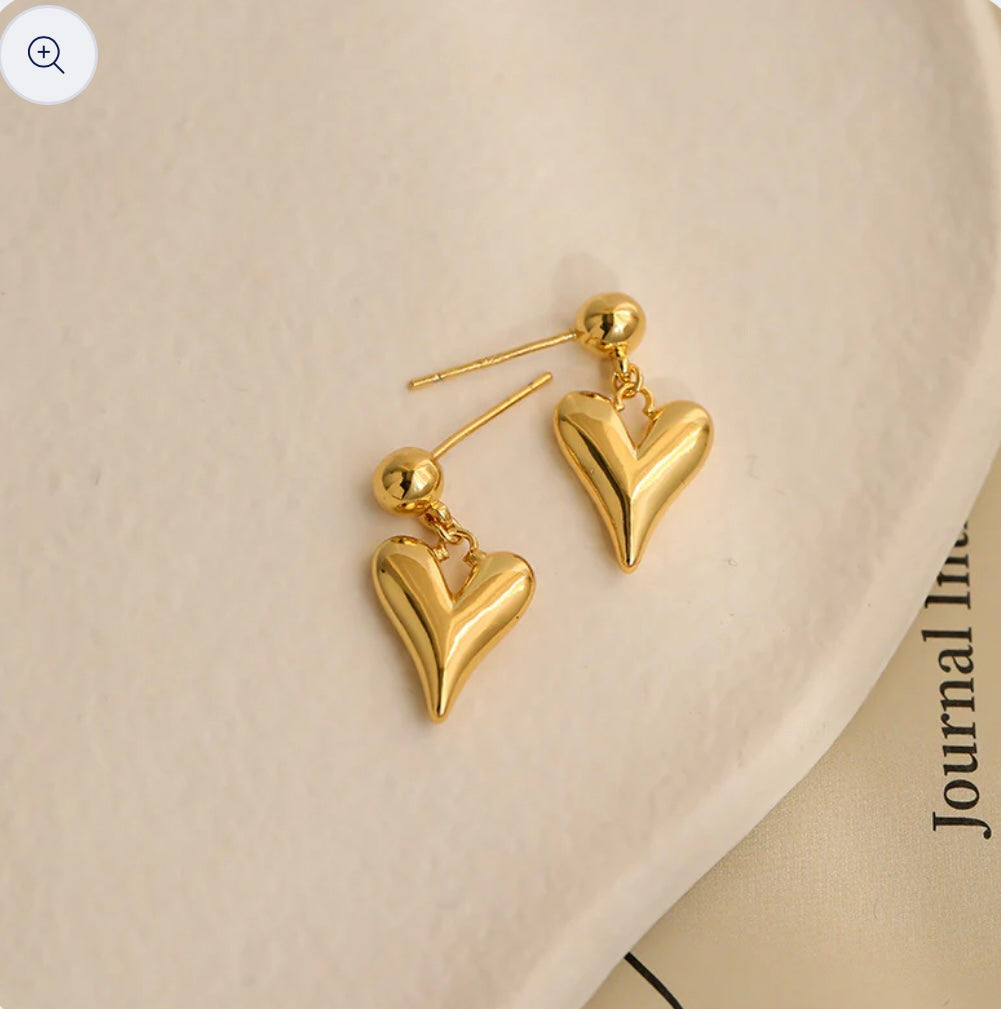 Sweet Heart Coquette style Earring