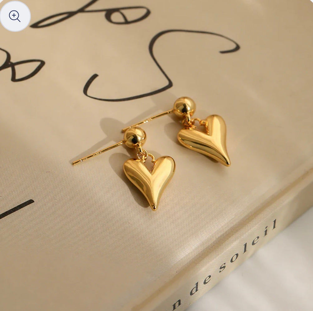 Sweet Heart Coquette style Earring