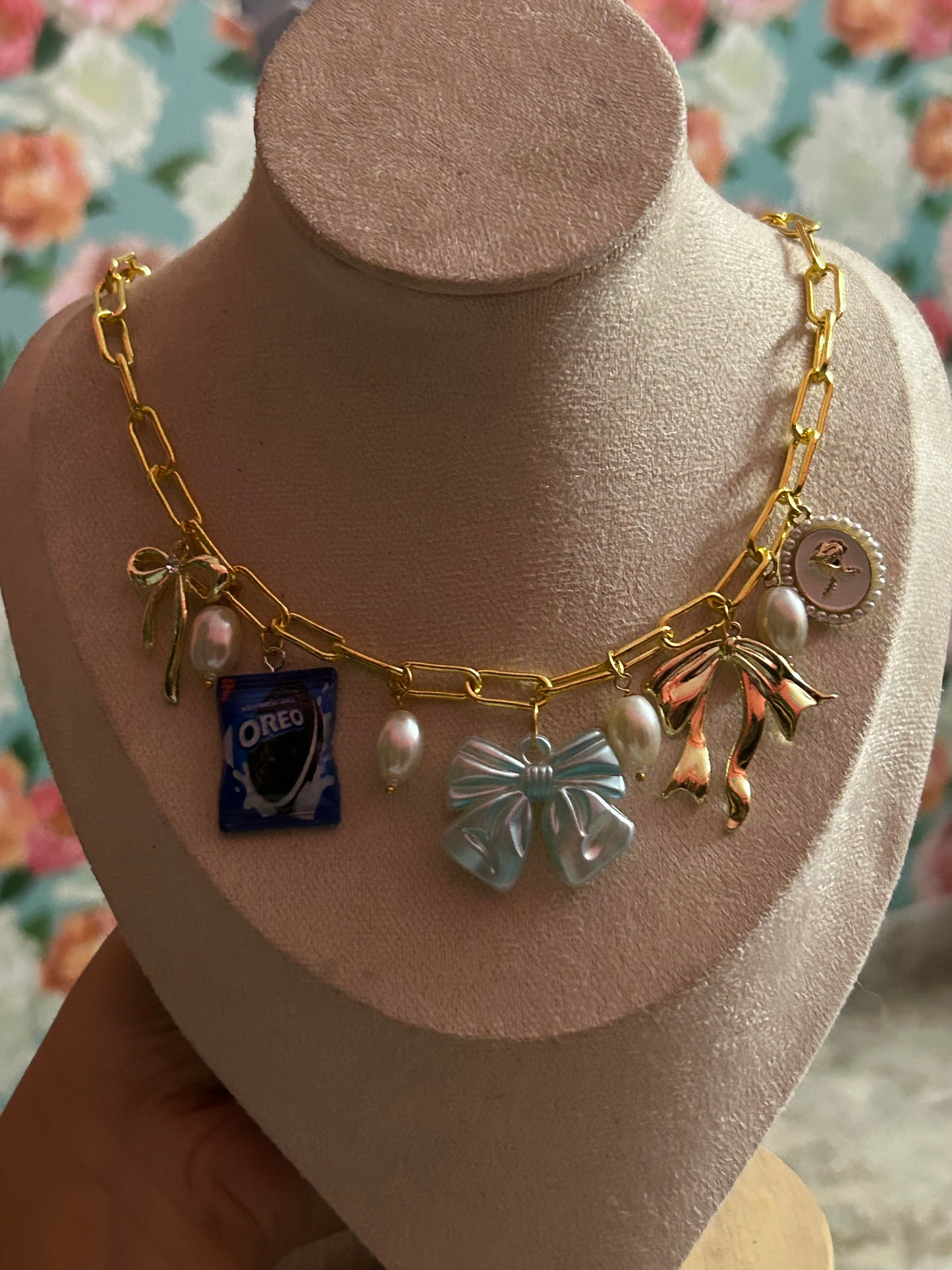 Bowie Charm Necklace