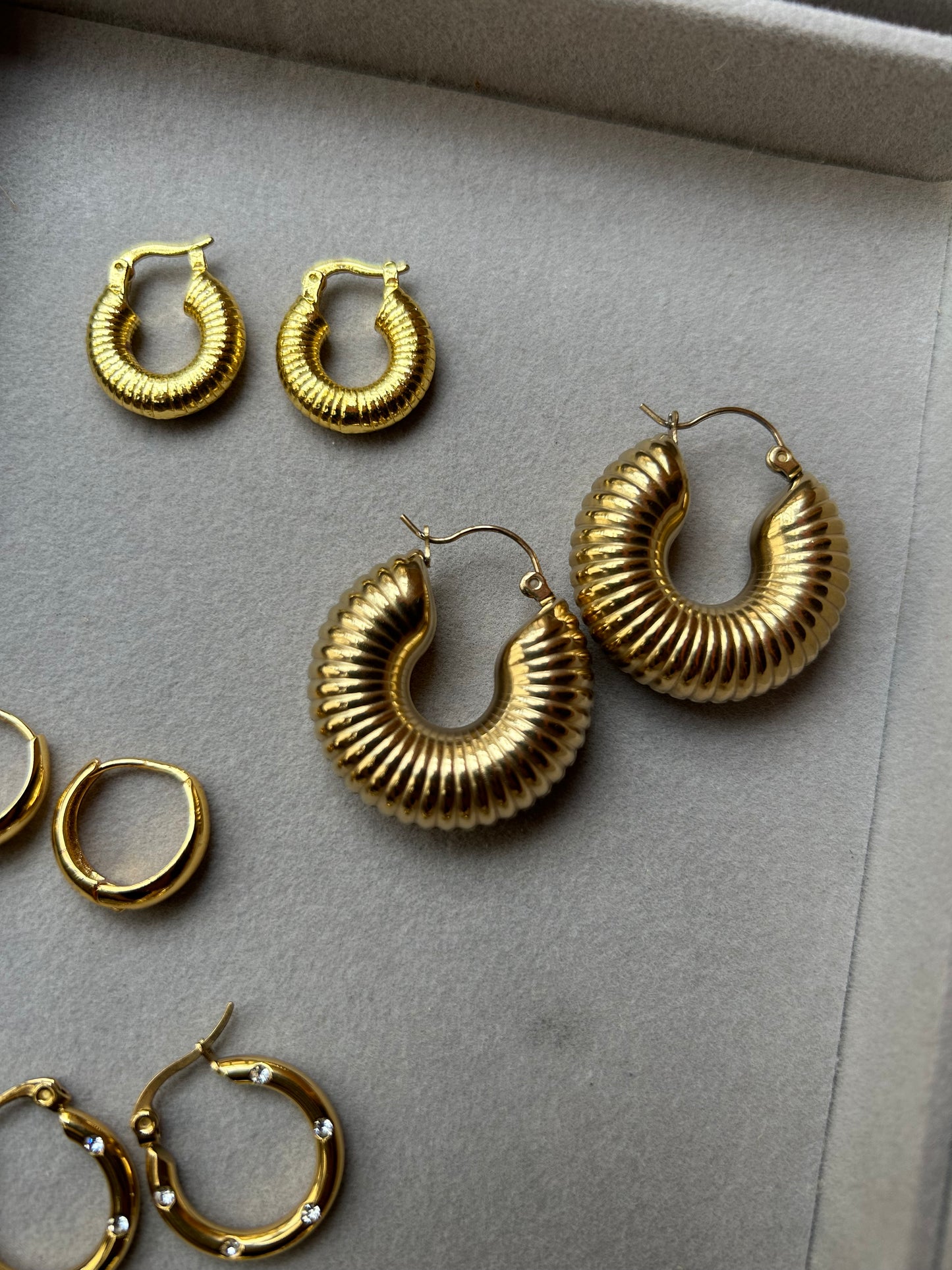 Big Rope Textured Hoop