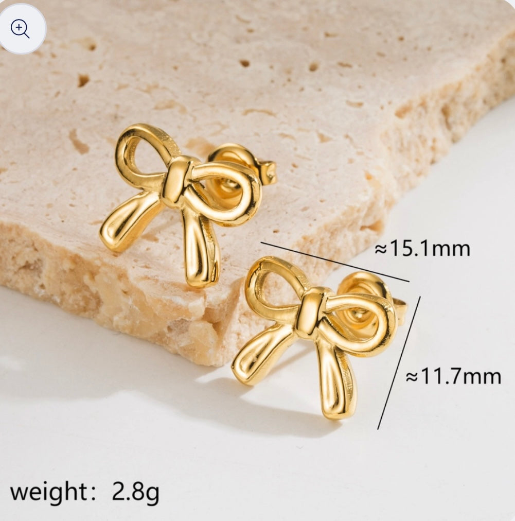 Small Bow Earrings