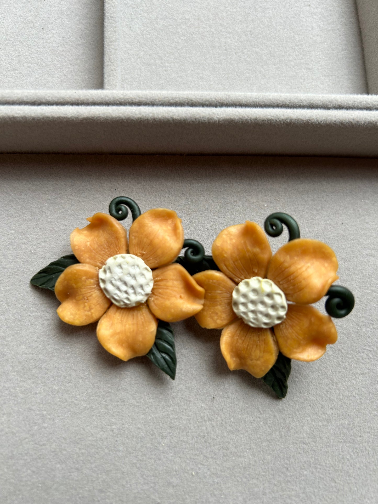 Yellow Flower Stud