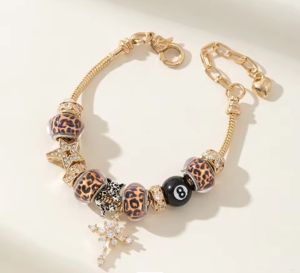 Pandora Bracelets in Gold| Silver plated| Hypoallergenic | Anti Tarnish| Adjustable and Openable