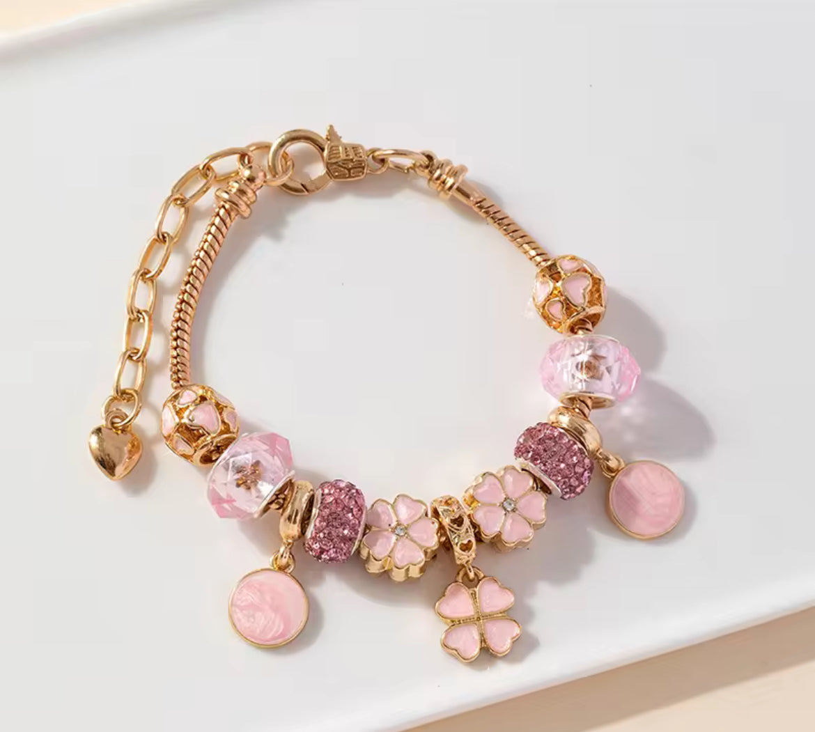 Pandora Bracelets in Gold| Silver plated| Hypoallergenic | Anti Tarnish| Adjustable and Openable
