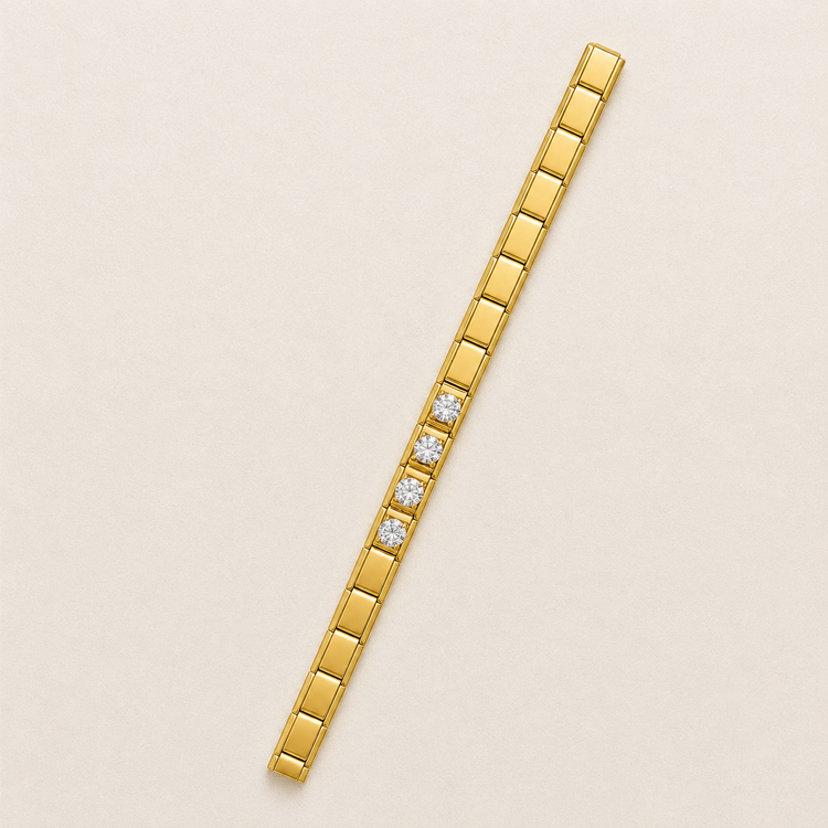 Italian Charm Bracelet - Gold