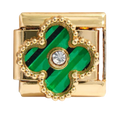 Van Cleef Flower |Gold Italian Charm