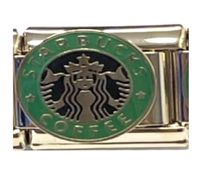 Starbucks |Gold Italian Charm