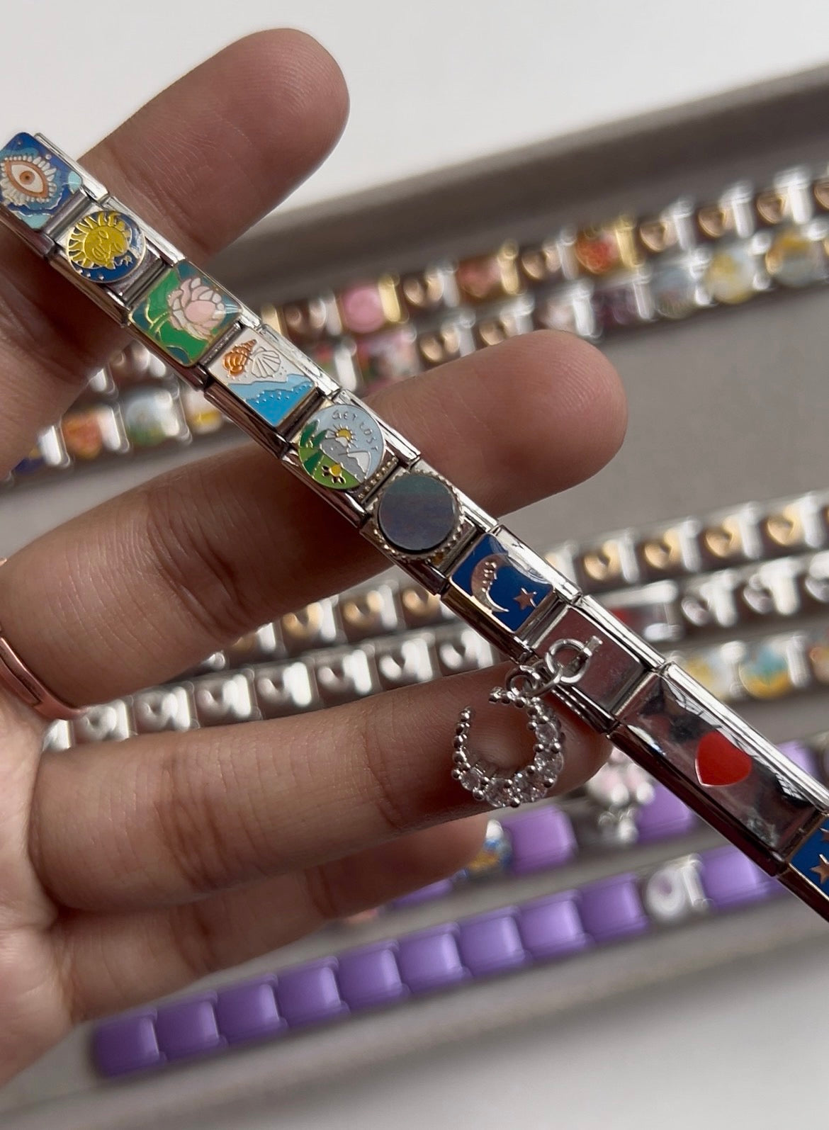 Pre-Assembled Italian Charms with our Bestselling charms🔥