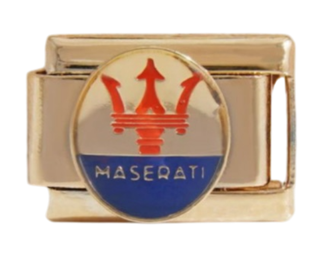 Maserati |Gold Italian Charm