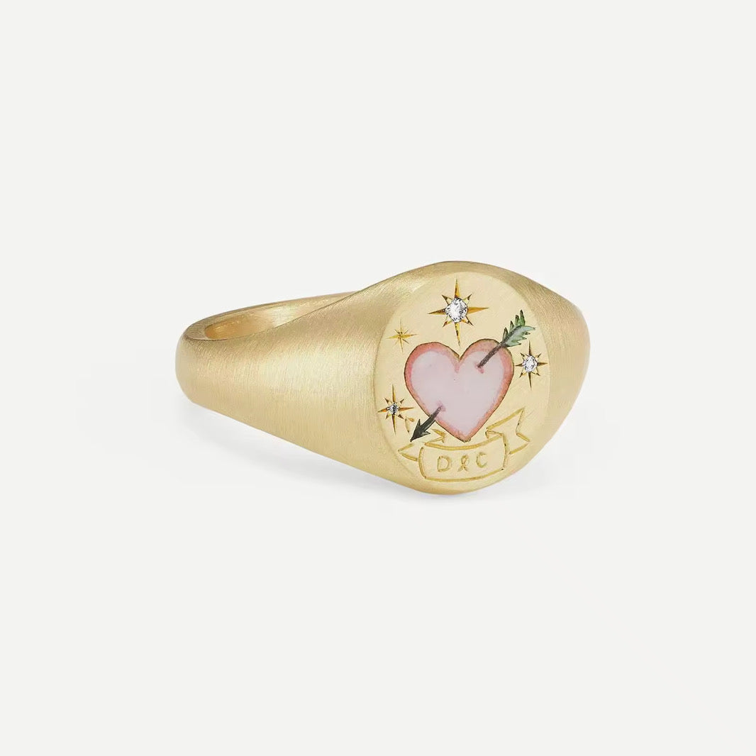 Vintage Chunky Ring| 18K gold plated| Hypoallergenic | Anti Tarnish| Adjustable
