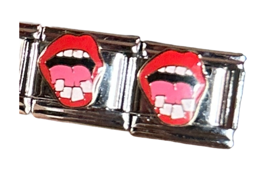 Meth| Silver Italian Charm