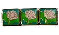 Lotus| Silver Italian Charm