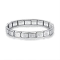 Silver Embossed bracelet