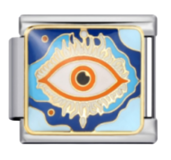 Eye| Silver Italian Charm