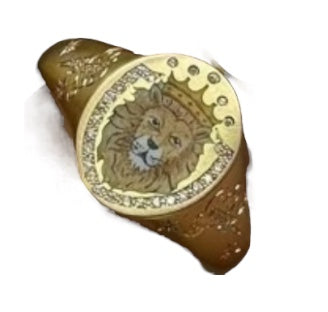 Vintage Chunky Ring| 18K gold plated| Hypoallergenic | Anti Tarnish| Adjustable