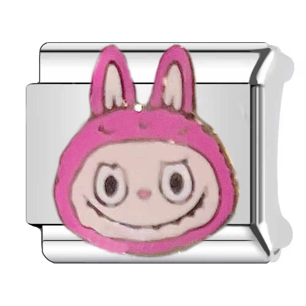 Silver Charms for Italian Charm Bracelets| Theme: LABUBU(price of each charm given)