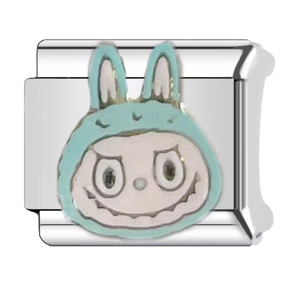 Silver Charms for Italian Charm Bracelets| Theme: LABUBU(price of each charm given)