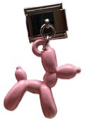 Balloon Dog |Silver Pendant Italian Charm