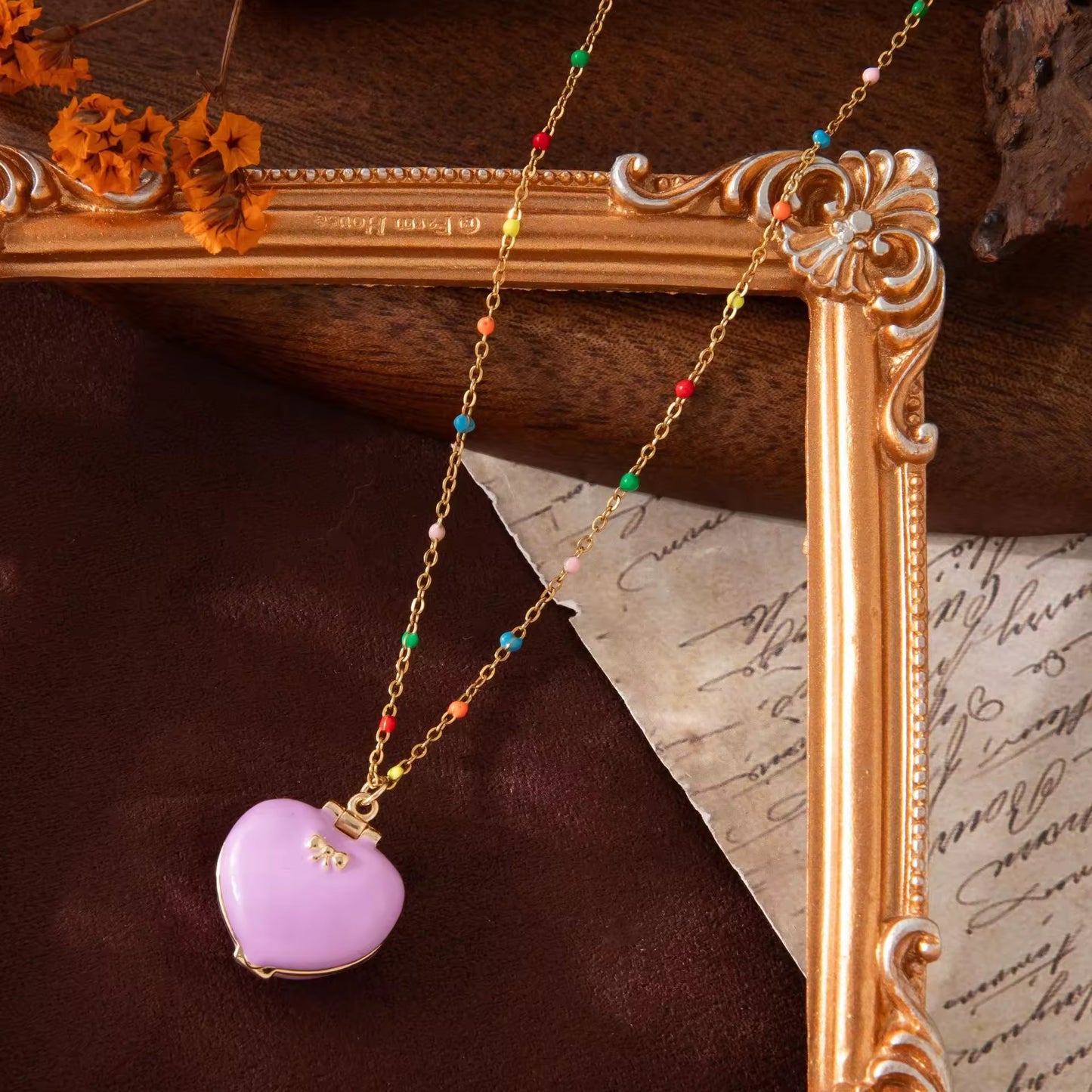 Polly Pocket Heart Shaped pendant🩷