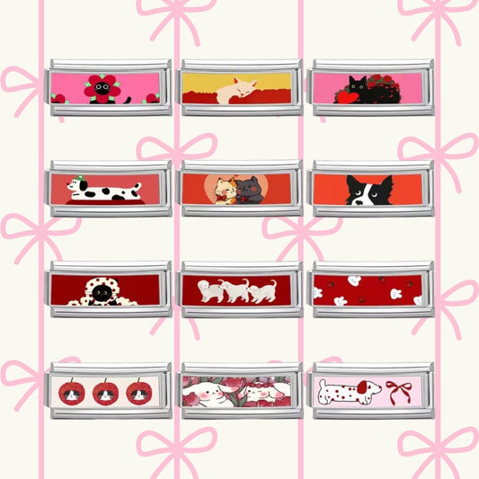 New Charms for Italian Charm Bracelet| Theme: Cuties