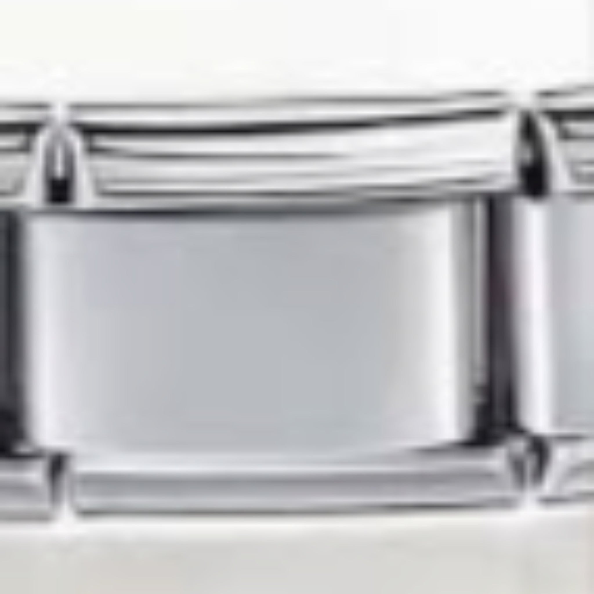 Pretty Gorgeous Stuff plain Italian charm bracelet link gold silver product shot