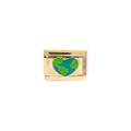 LOVE 🌍 |Gold Italian Charm