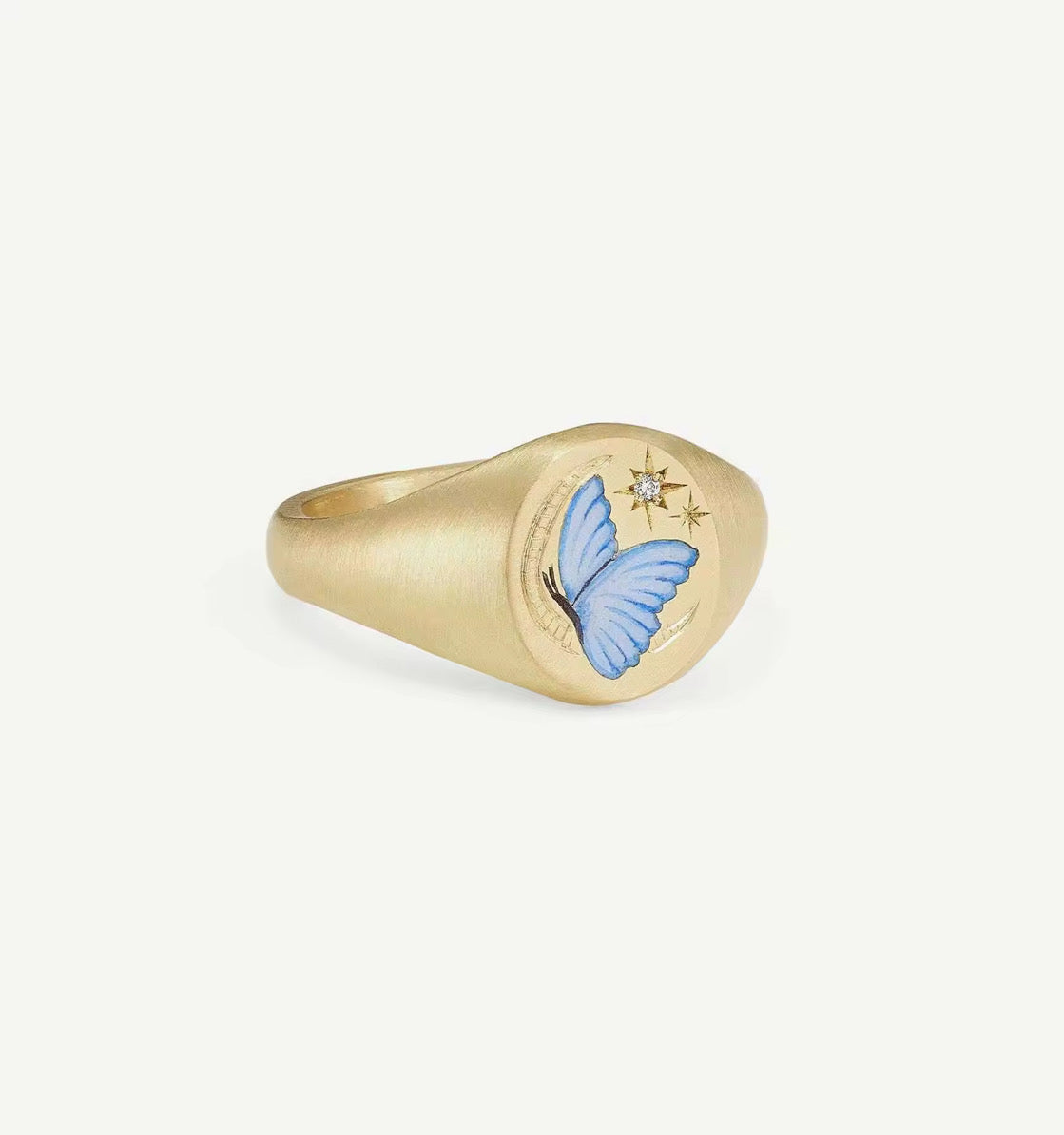 Vintage Chunky Ring| 18K gold plated| Hypoallergenic | Anti Tarnish| Adjustable