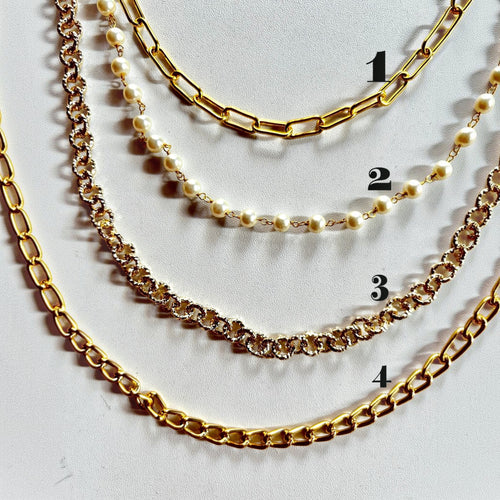 Pretty Gorgeous Stuff customisable resin charm necklace chain close-up