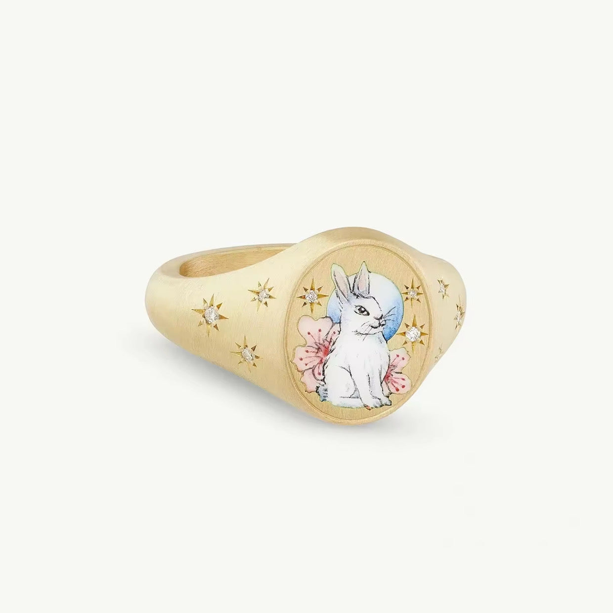 Vintage Chunky Ring| 18K gold plated| Hypoallergenic | Anti Tarnish| Adjustable