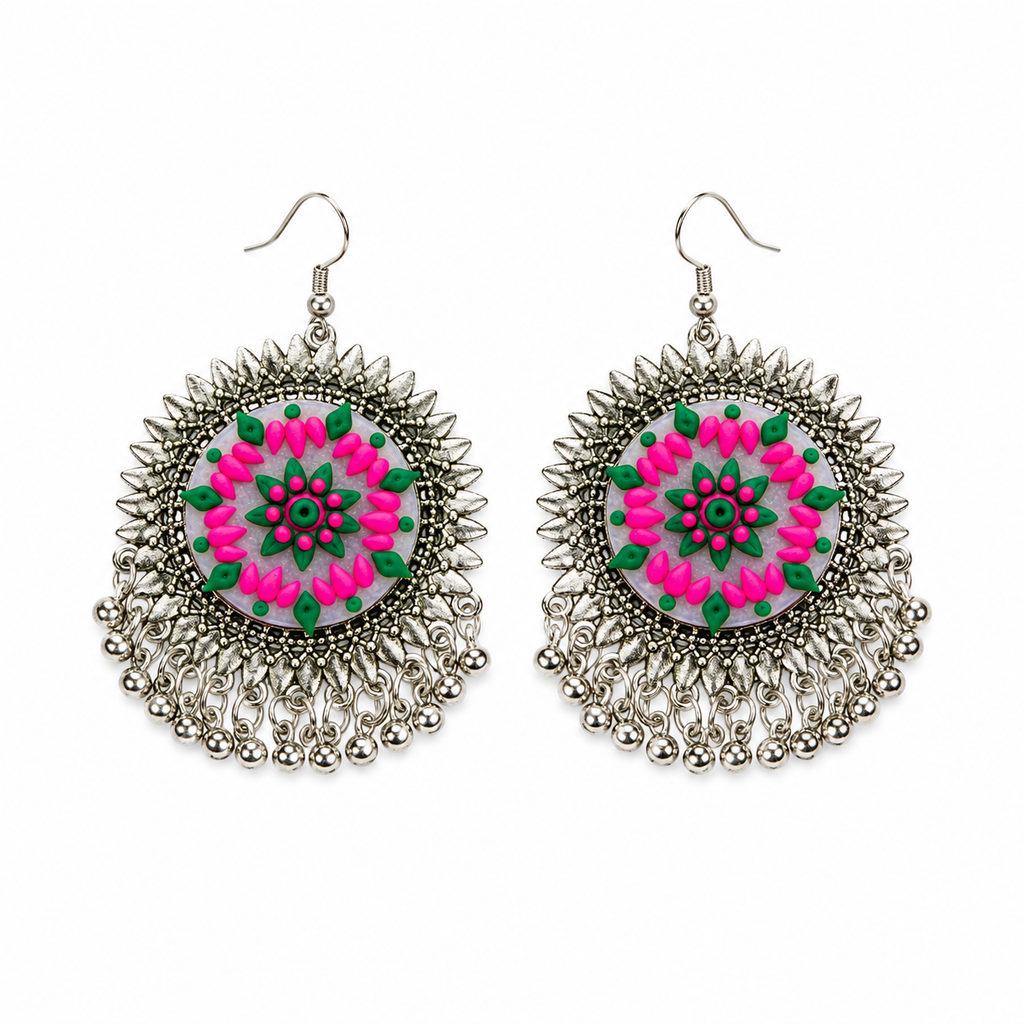 'Clay On' Jhumkas