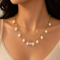 Pretty Gorgeous Stuff pearly charm necklace banner