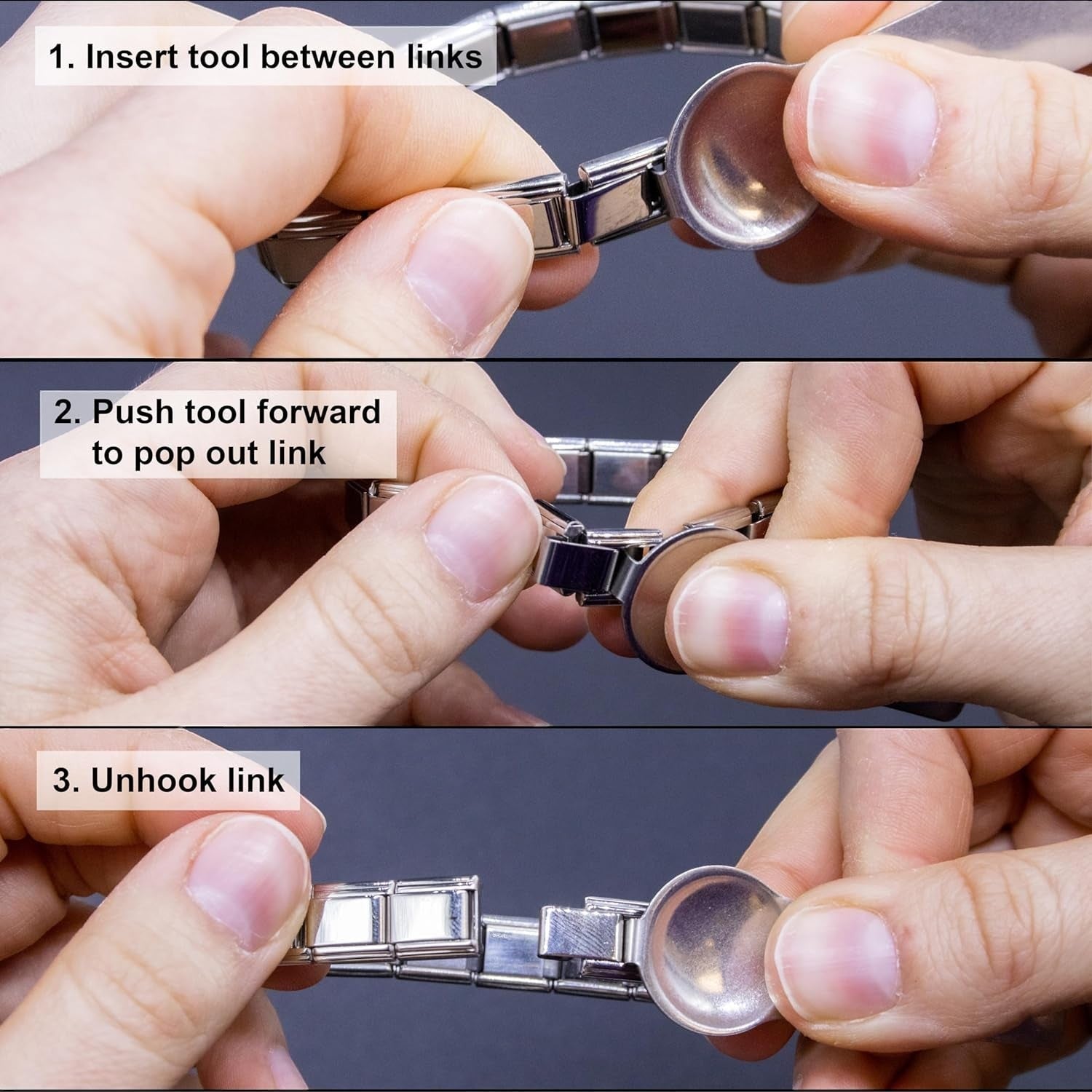 Pretty Gorgeous Stuff Italian charm bracelet link opener tool product shot
