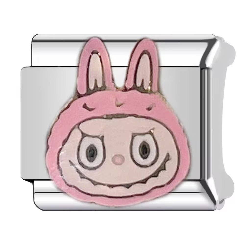 Silver Charms for Italian Charm Bracelets| Theme: LABUBU(price of each charm given)