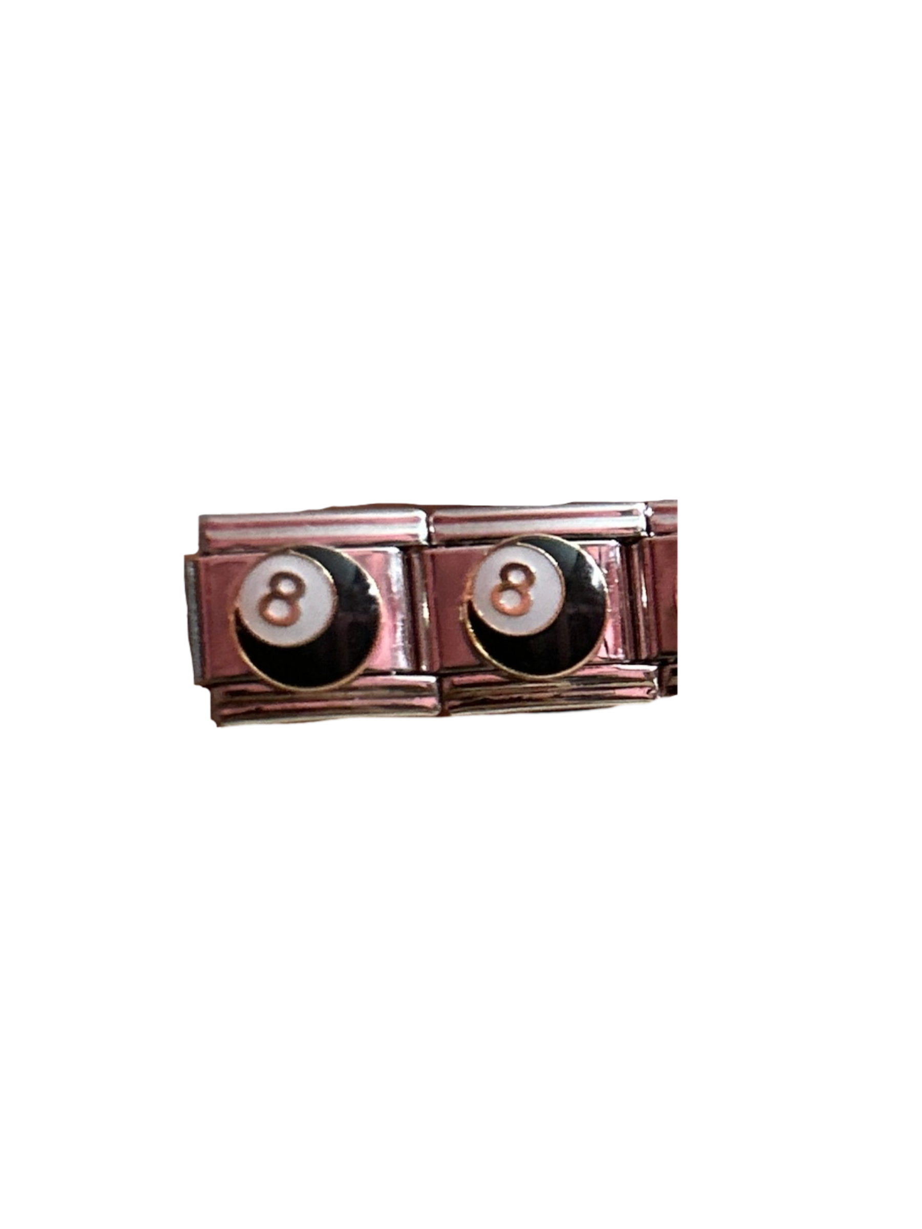 8 Ball | Silver Italian Charm