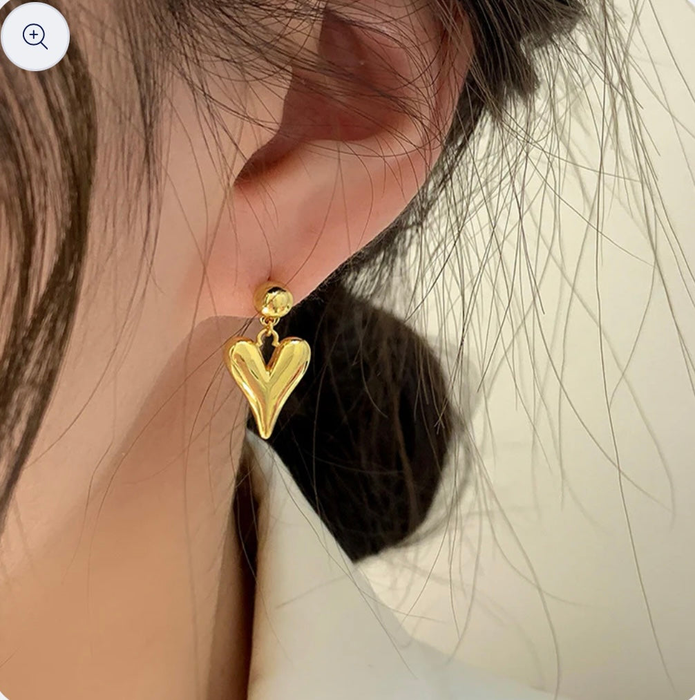 Sweet Heart Coquette style Earring