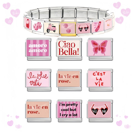 New Charms for Italian Charm Bracelet| Theme: Girl’s Girl
