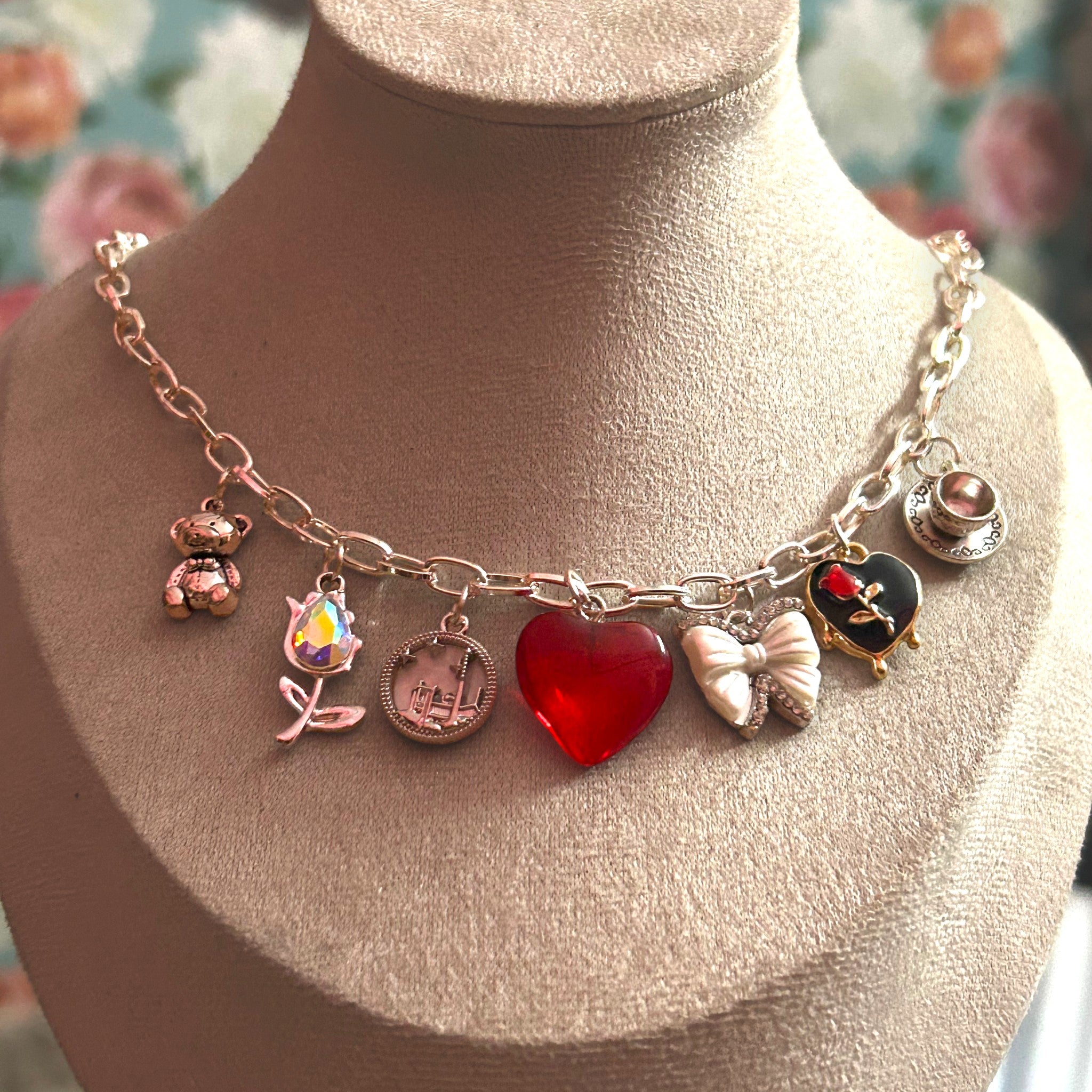 Sabrina Charm Necklace