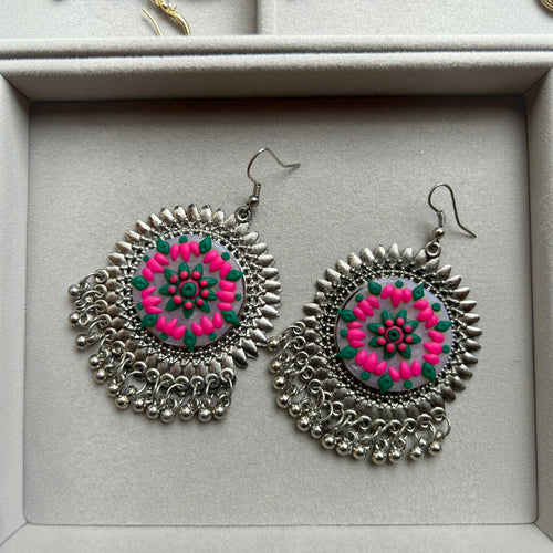 'Clay On' Jhumkas