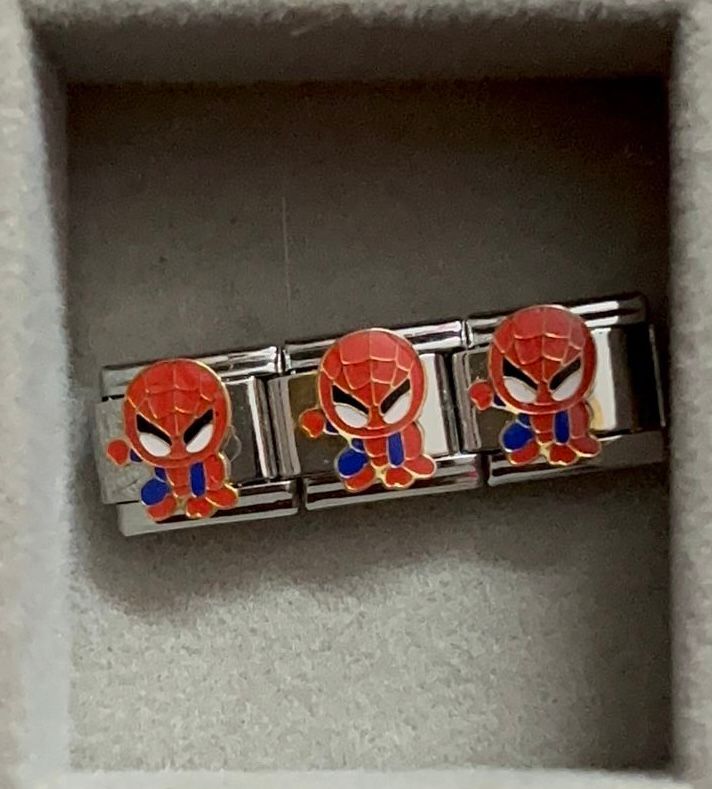 Spider Man| Silver Italian Charm