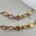 Pretty Gorgeous Stuff Watch Dial Choker retro clock pendant product shot
